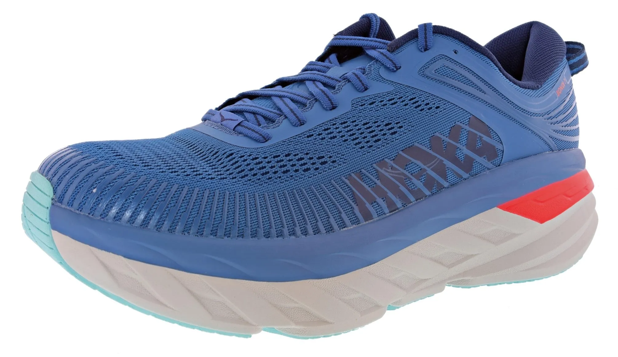 Hoka Men's Ultra Marathon Cushioned Running Shoes Bondi 7