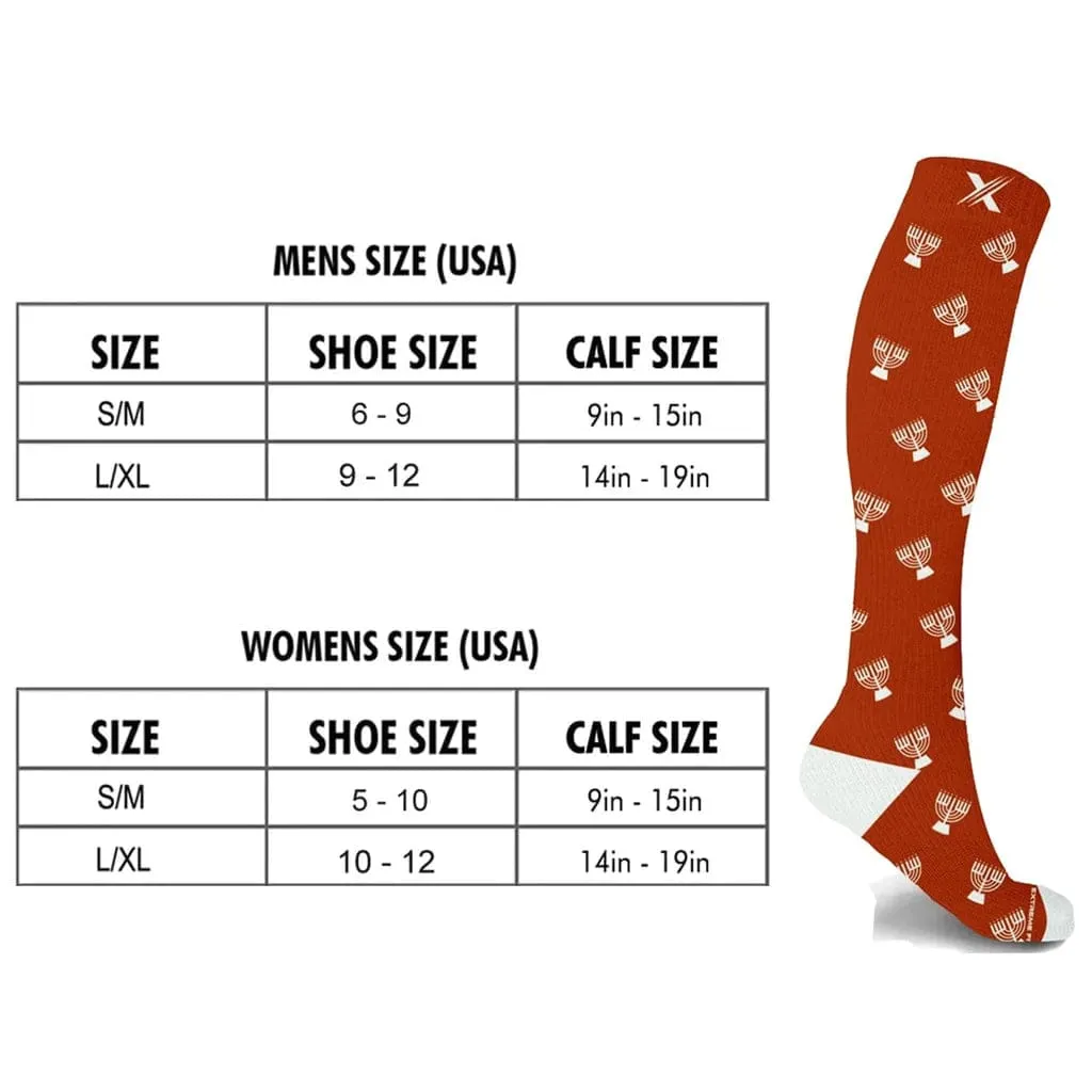 Home for the Challah-days Compression Socks (3-Pairs)