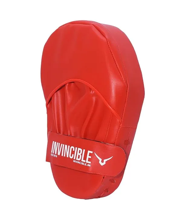 Invincible Classic Cardio Fitness Red Training Mitts