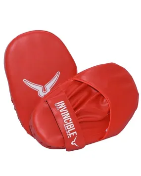 Invincible Classic Cardio Fitness Red Training Mitts