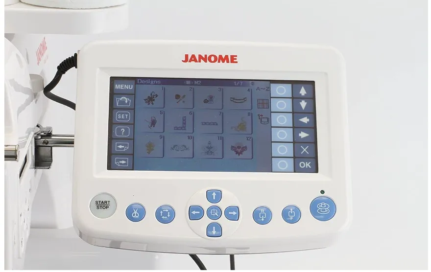 Janome MB4 Four-Needles Embroidery Machine (Made in Japan)