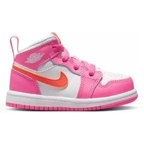 Jordan 1 Mid Pinksicle Safety Orange (TD)