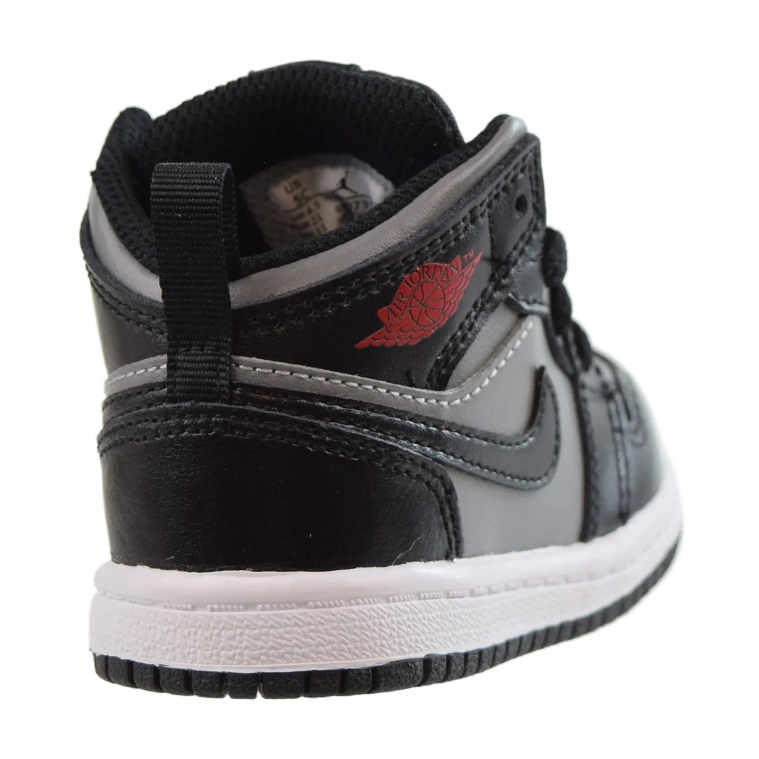 Jordan 1 Mid (TD) Toddler Shoes Shadow Red