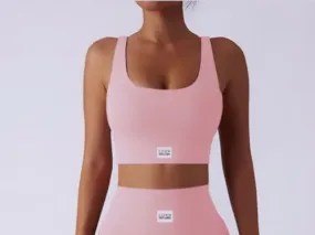 Kye Crop Top - Baby Pink