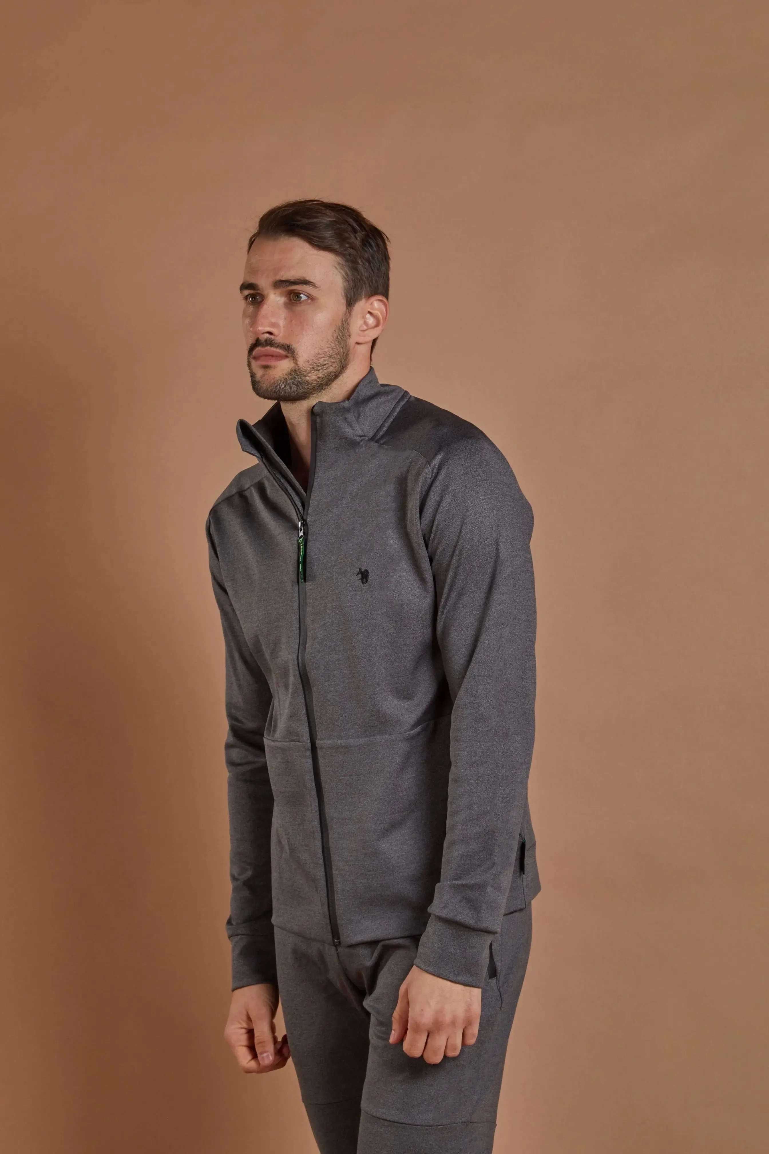 Men's Performance Jacket Full Zip - Grey