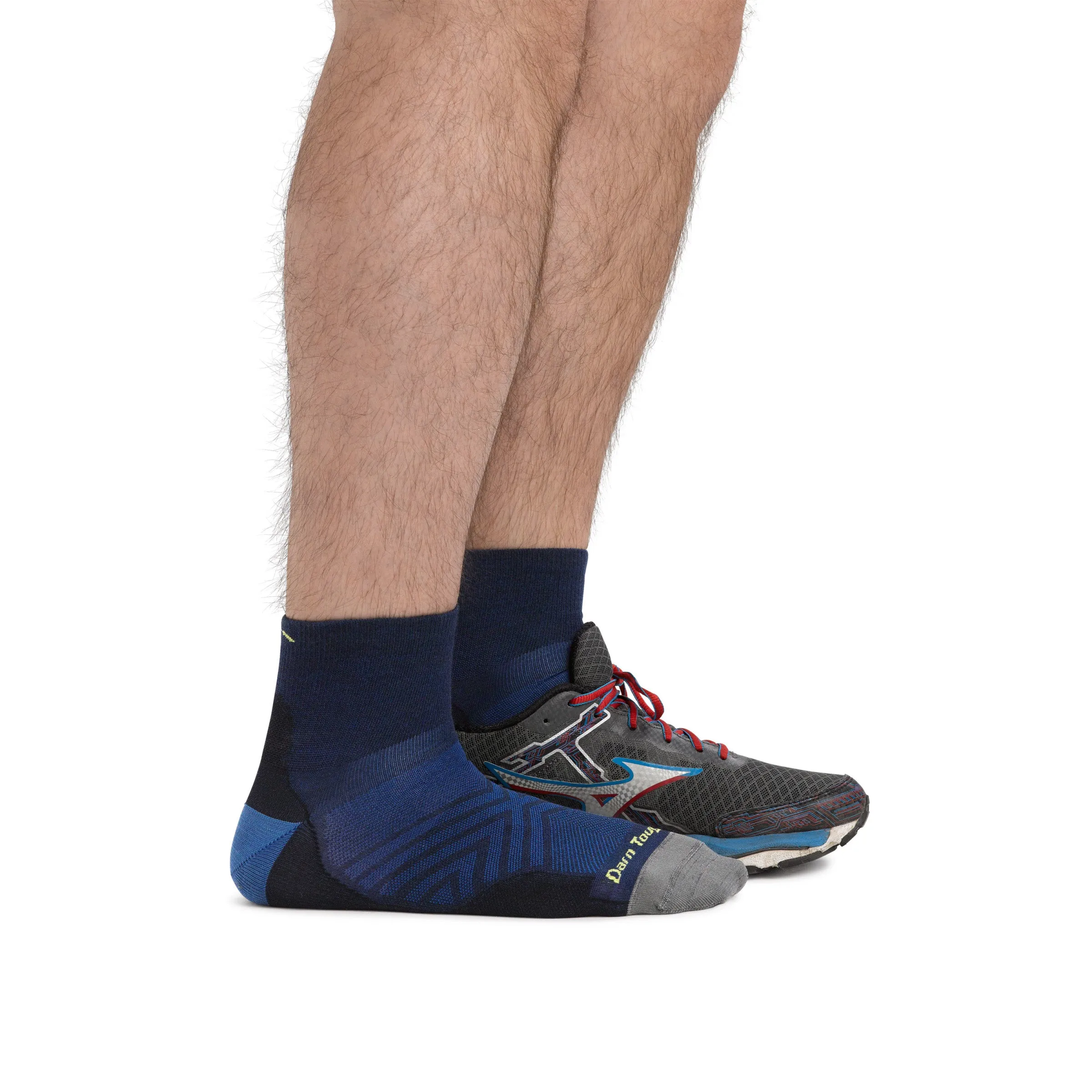 Men's Run Quarter No Cushion Ultra-Lightweight Running Sock