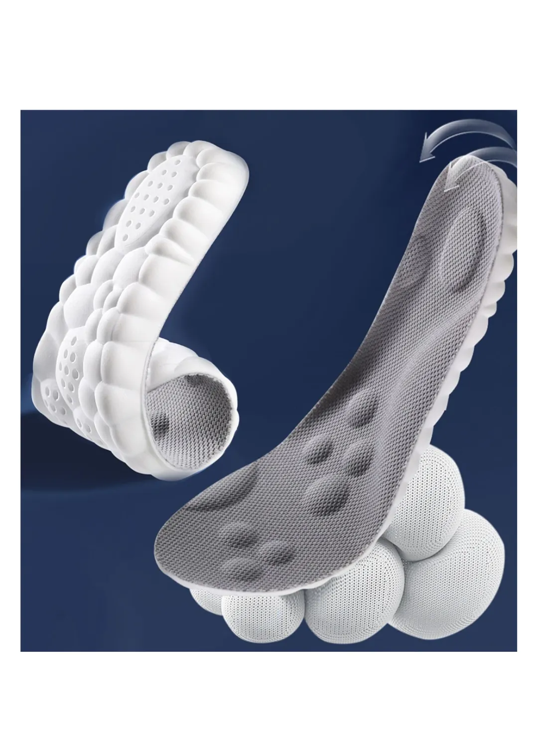 Men's Soft Latex Shoe Pads