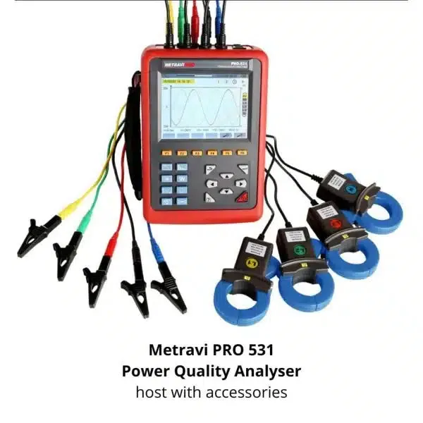 Metravi PRO 531 Portable Power Quality Analyser