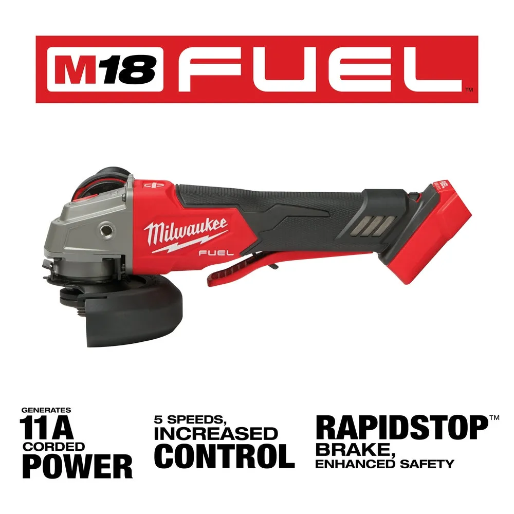 Milwaukee 2912-20GR2 M18 FUEL 18V 1" SDS Plus Cordless Rotary Hammer w/ Grinder