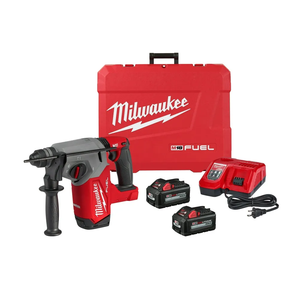 Milwaukee 2912-22GR M18 FUEL 18V 1" SDS  Rotary Hammer / Grinder Combo Kit