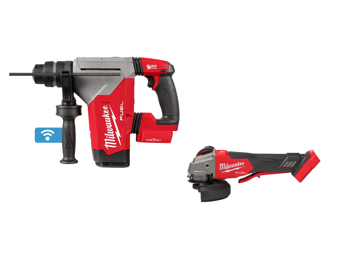 Milwaukee 2915-20GR M18 FUEL 18V 1-1/8" SDS Plus Rotary Hammer w/ Grinder