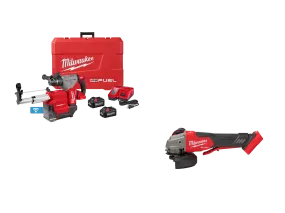 Milwaukee 2915-22DEGR M18 FUEL 18V 1-1/8" SDS Rotary Hammer / Grinder Combo Kit