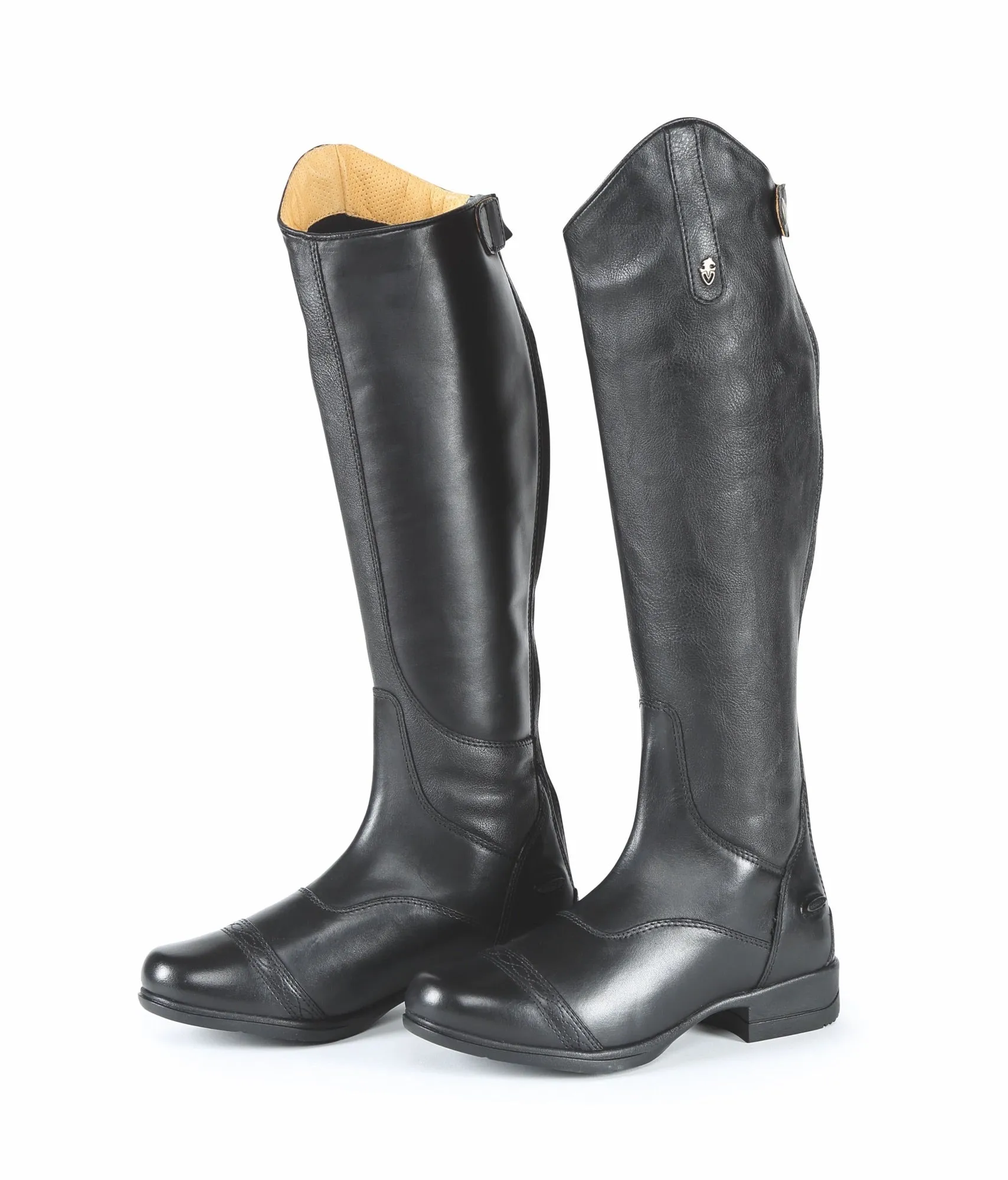 Moretta Aida Childs Long Leather Riding Boots