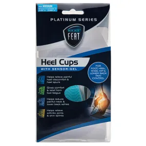 Neat Feat Orthotics Gel Heel Cups 1 Pair - Medium