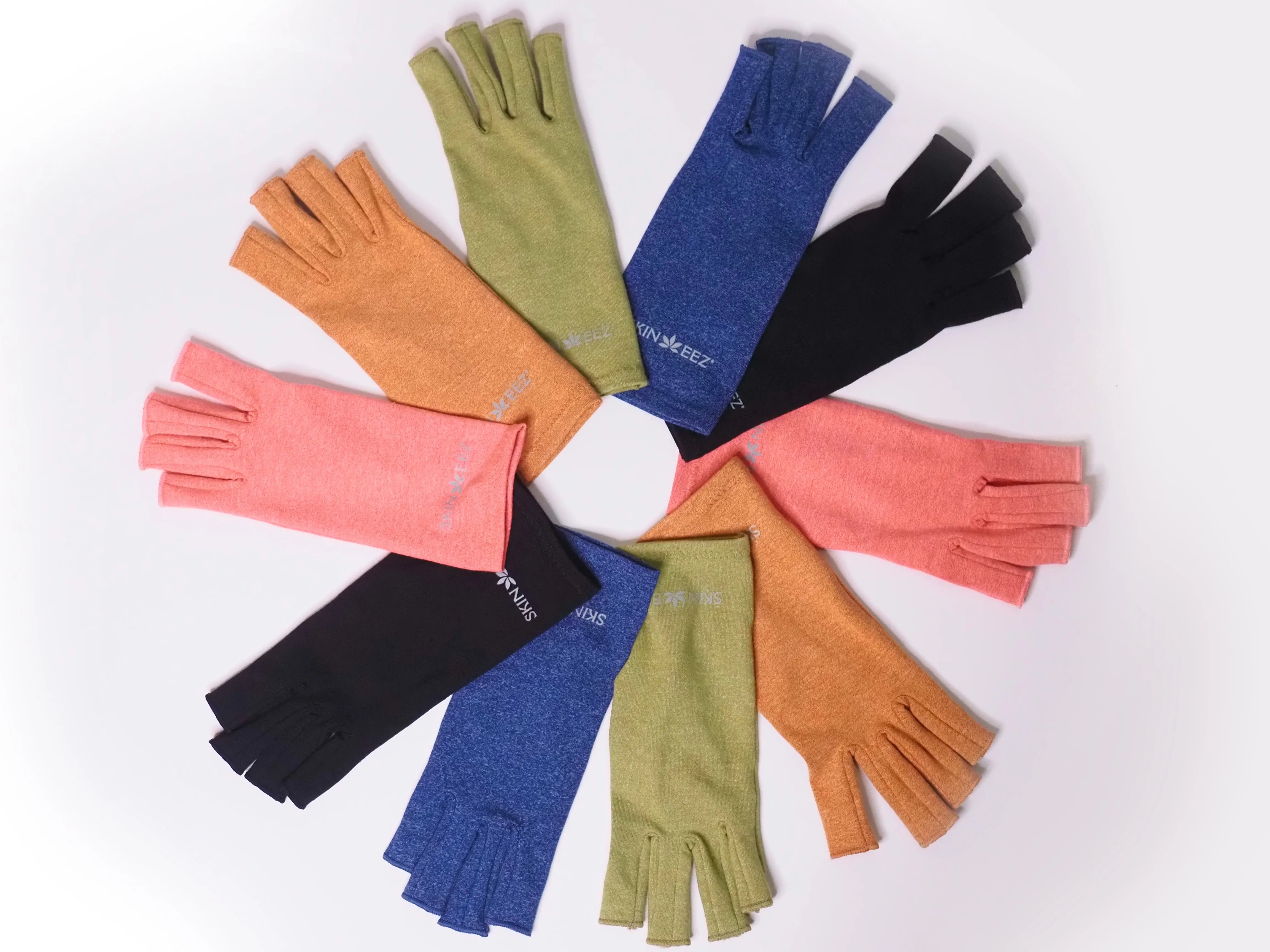 NEW Colored Hydrating Moisturizing Compression Gloves