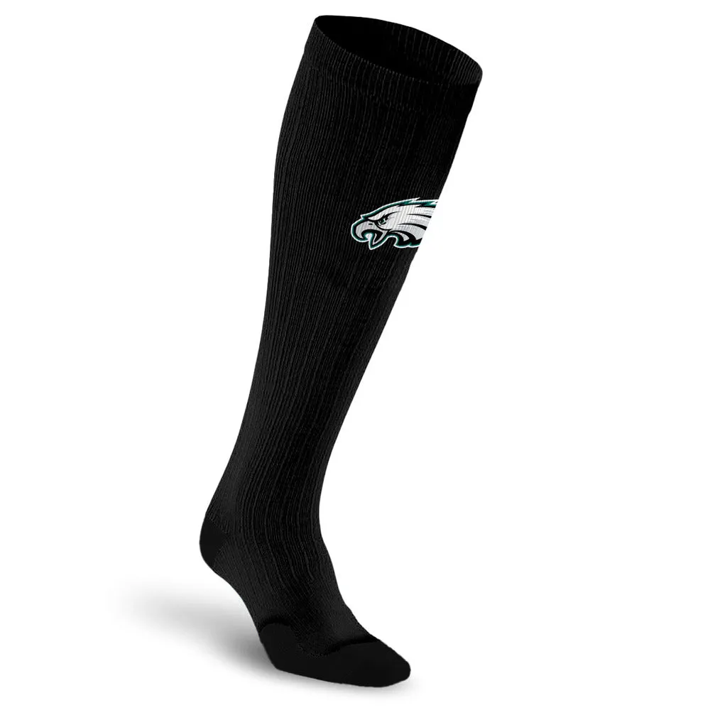 NFL Black Compression Socks, Philadelphia Eagles