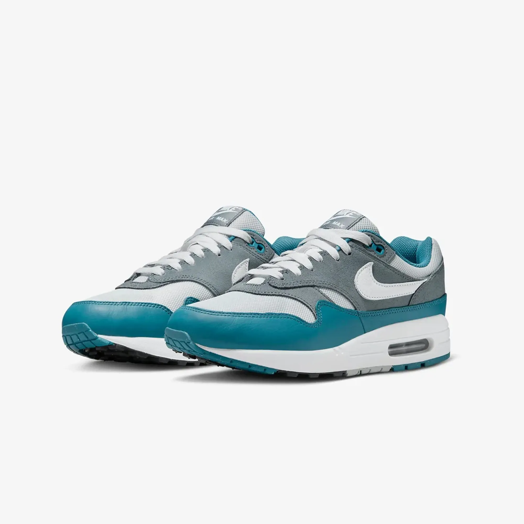 Nike | AIR MAX 1 SC  { PHOTON DUST/WHITE-COOL GREY-NOISE AQUA