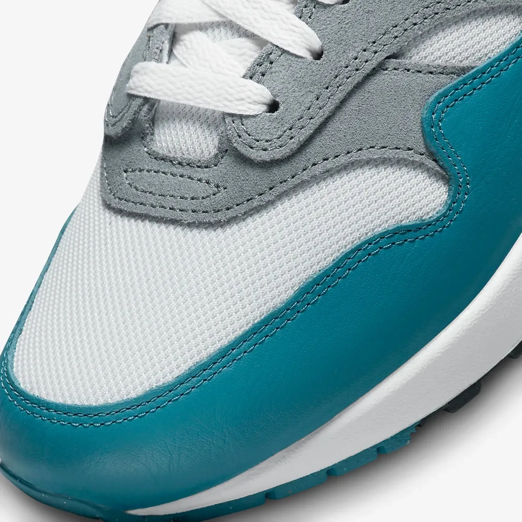 Nike | AIR MAX 1 SC  { PHOTON DUST/WHITE-COOL GREY-NOISE AQUA