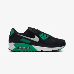 NIKE | AIR MAX 90 { BLACK/WHITE-STADIUM GREEN