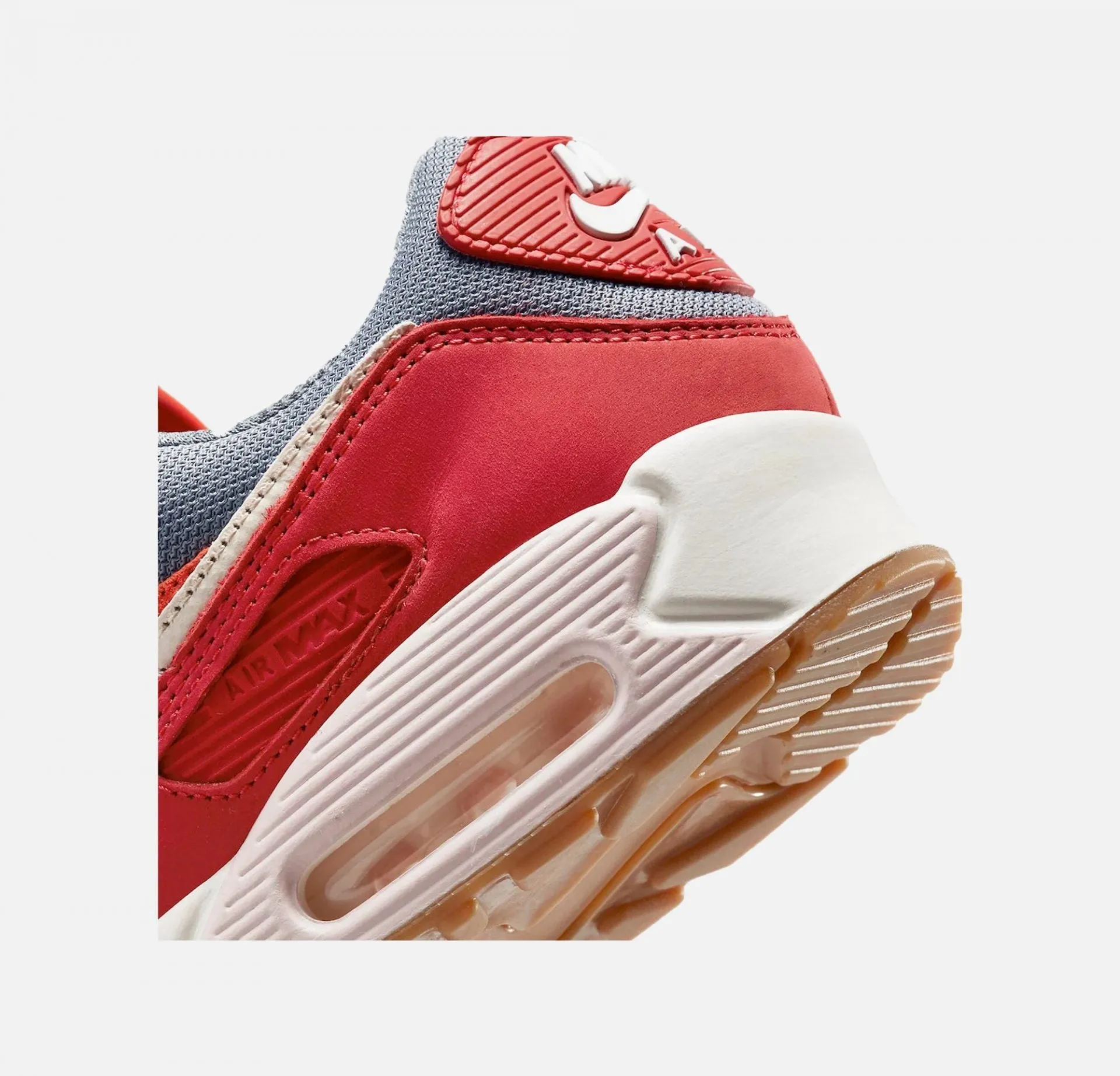 Nike | AIR MAX 90  { GYM RED/PALE IVORY