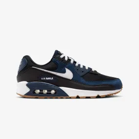 Nike | AIR MAX 90  { MIDNIGHT NAVY/WHITE-BLACK-GUM MED BROWN