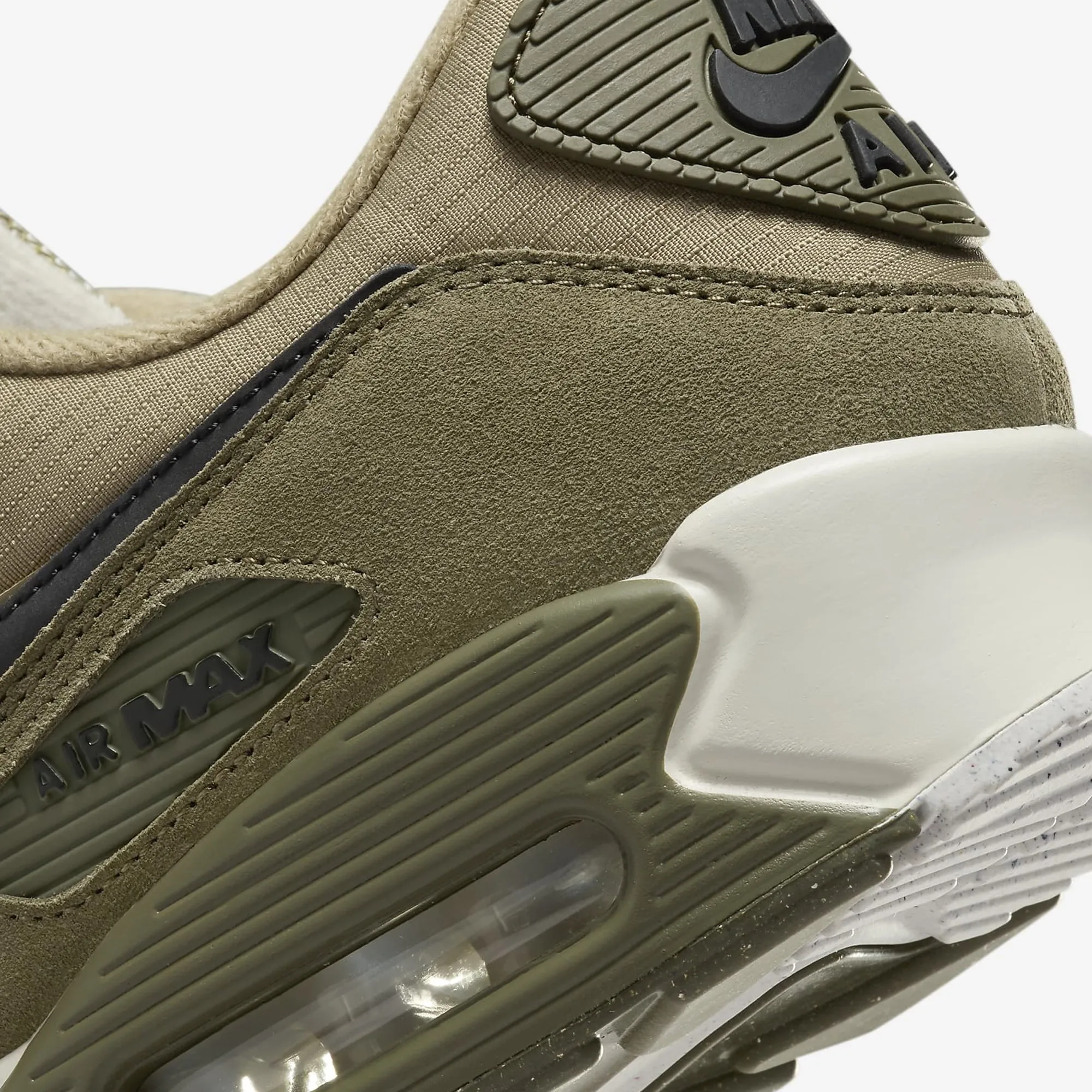 Nike | AIR MAX 90  { NEUTRAL OLIVE/BLACK-MEDIUM OLIVE