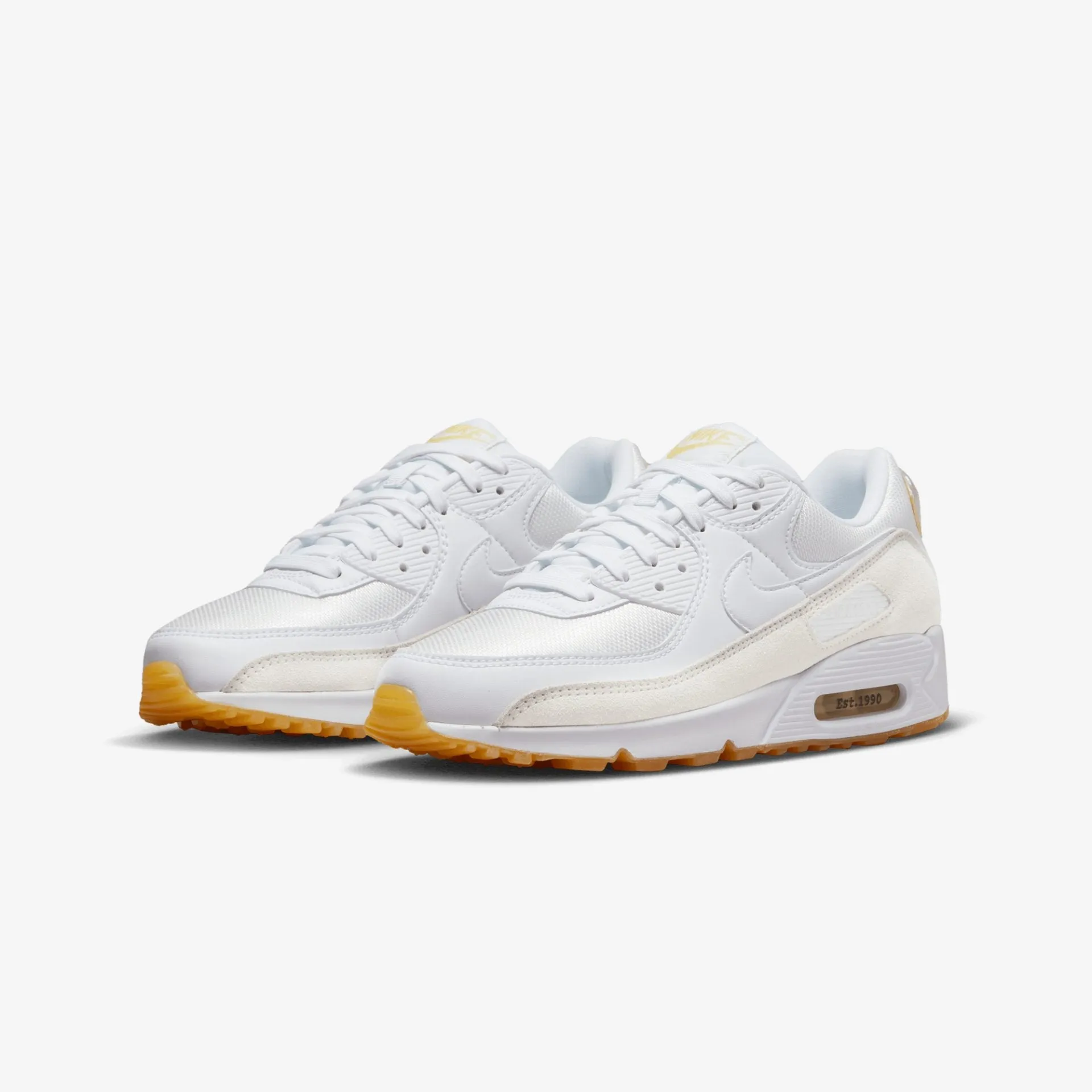 Nike | AIR MAX 90 SE  { SUMMIT WHITE/WHITE-WHITE-LEMON WASH