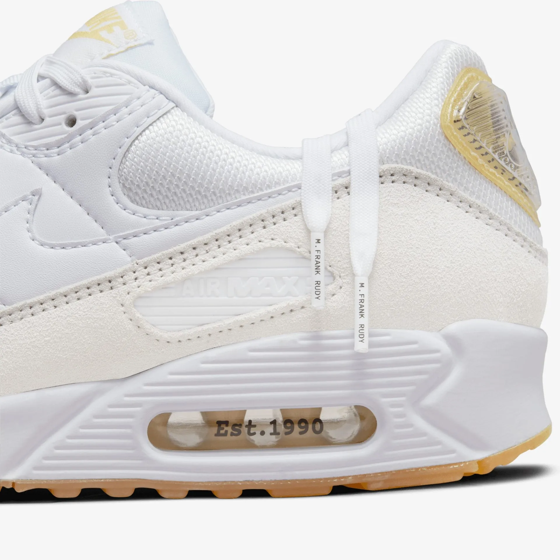 Nike | AIR MAX 90 SE  { SUMMIT WHITE/WHITE-WHITE-LEMON WASH