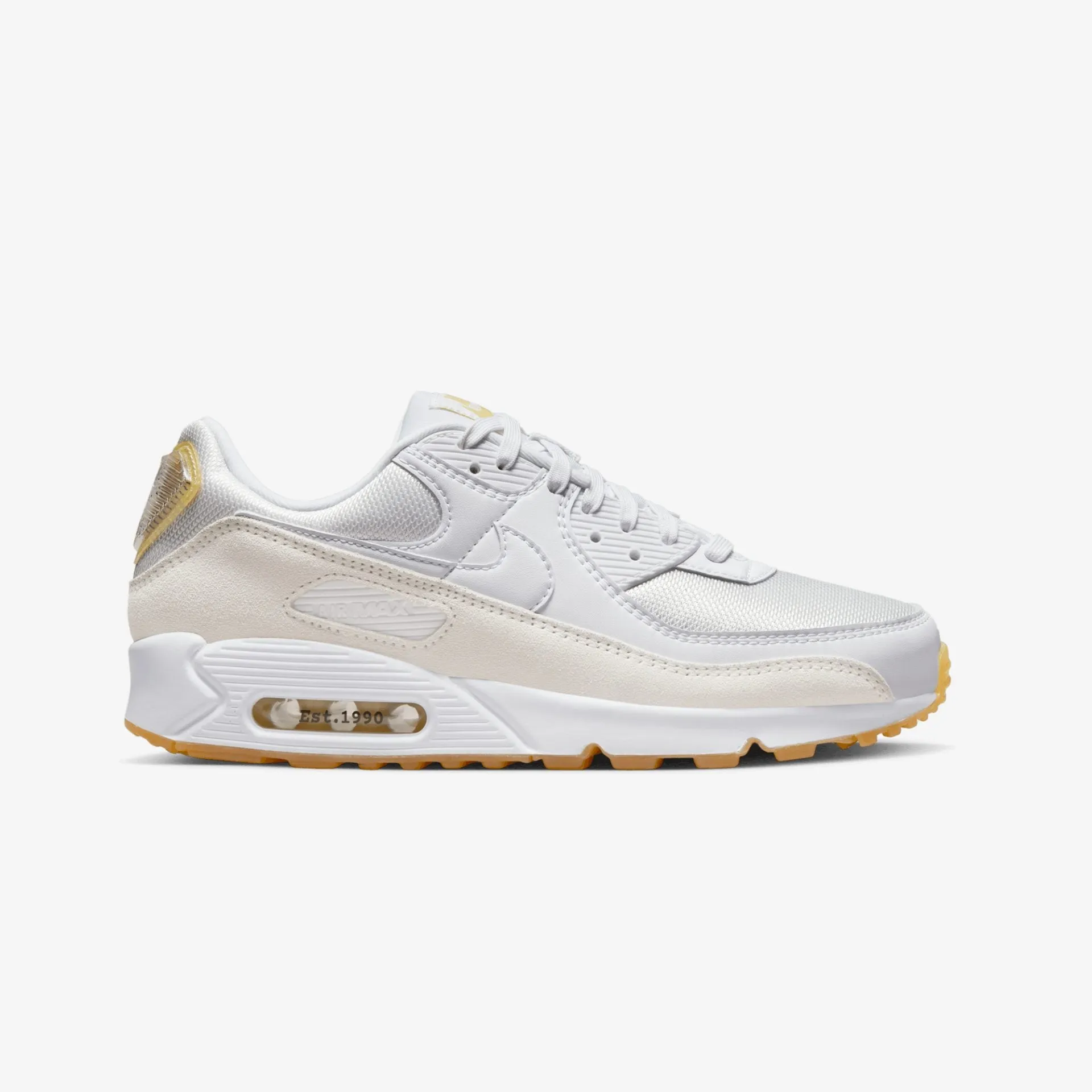 Nike | AIR MAX 90 SE  { SUMMIT WHITE/WHITE-WHITE-LEMON WASH