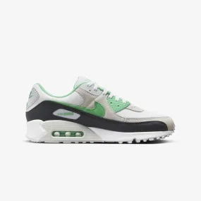 Nike | AIR MAX 90  { WHITE/SPRING GREEN-ANTHRACITE