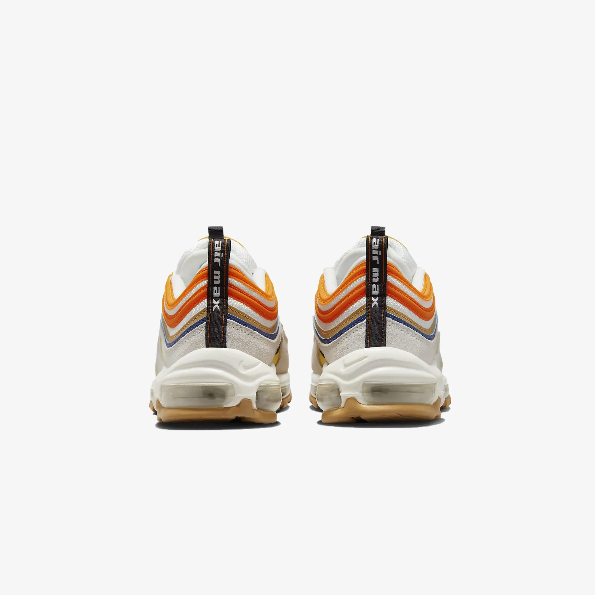 Nike | AIR MAX 97 SE  { SUMMIT WHITE/BLACK-SAFETY ORANGE