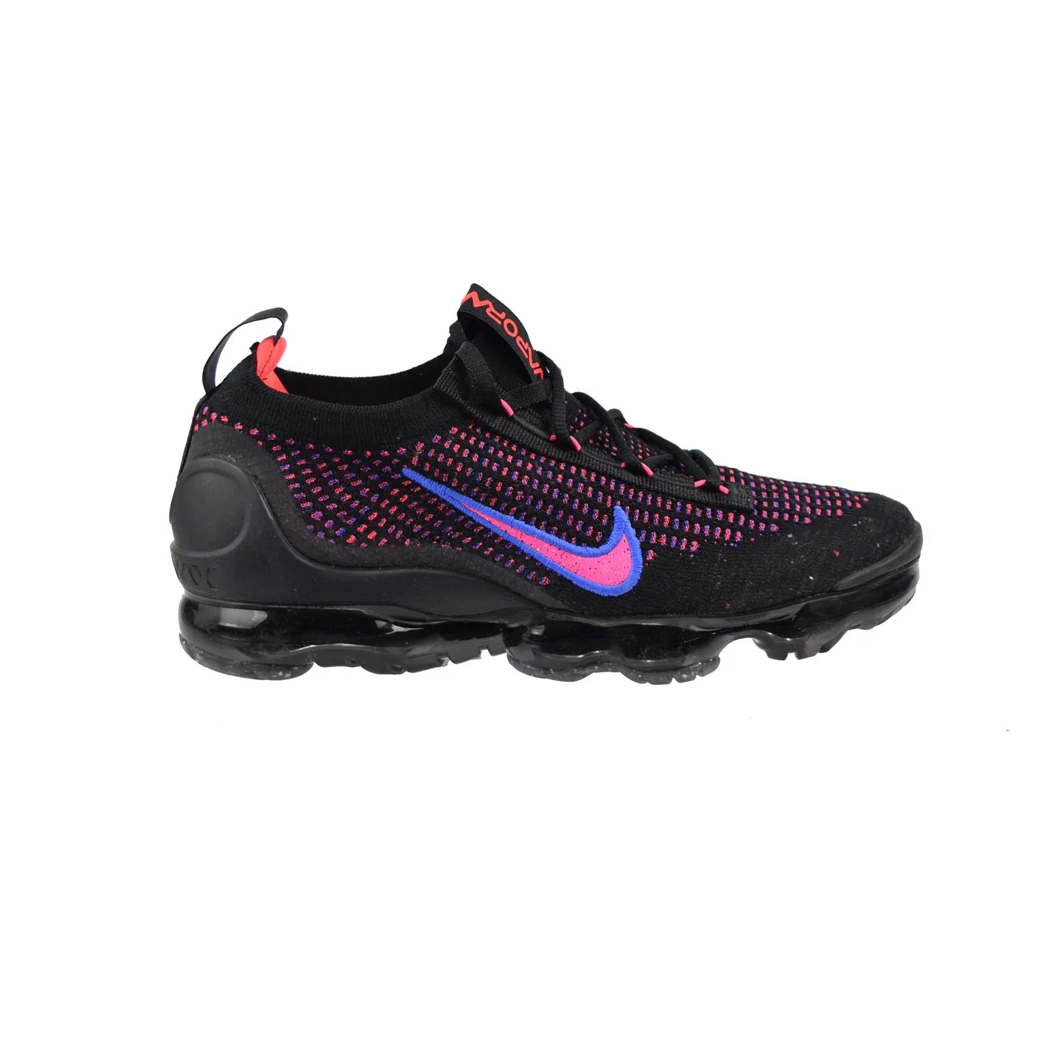 Nike Air Vapormax 2021 FK Flyknit Women's Black-Hyper Pink-Blue