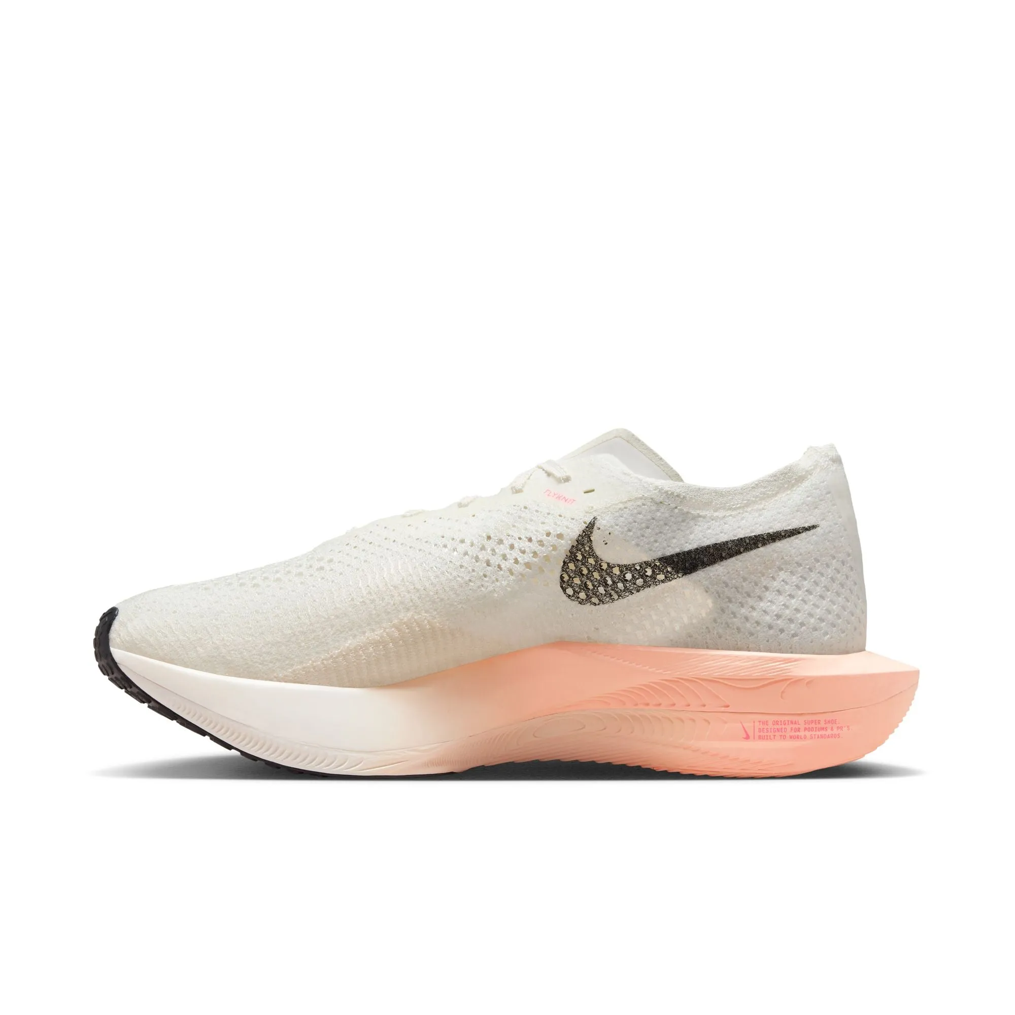 Nike Men's Vaporfly 3 Running Shoes Sail / Black / Crimson Tint / Guava Ice