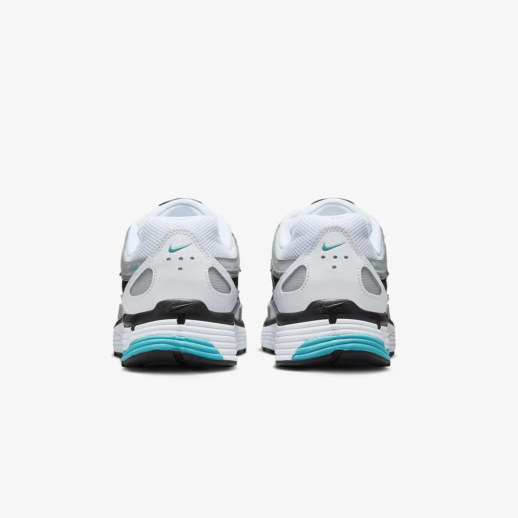 Nike | P-6000  { WHITE/DUSTY CACTUS-METALLIC SILVER-BLACK