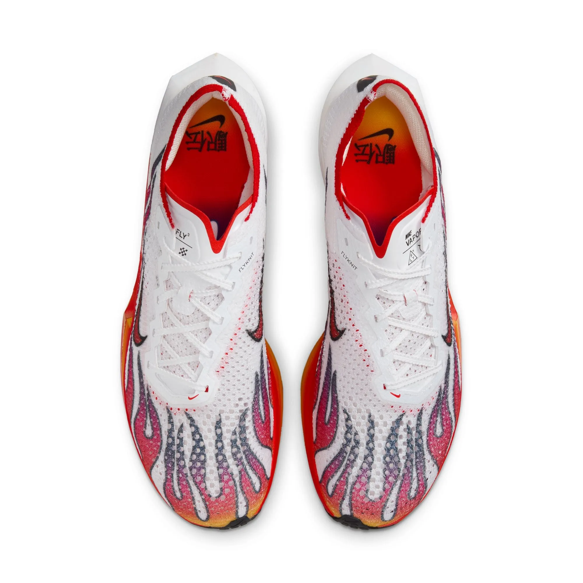 Nike Vaporfly 3 Men's Road Running Shoes - White/Black/University Red/Habanero Red