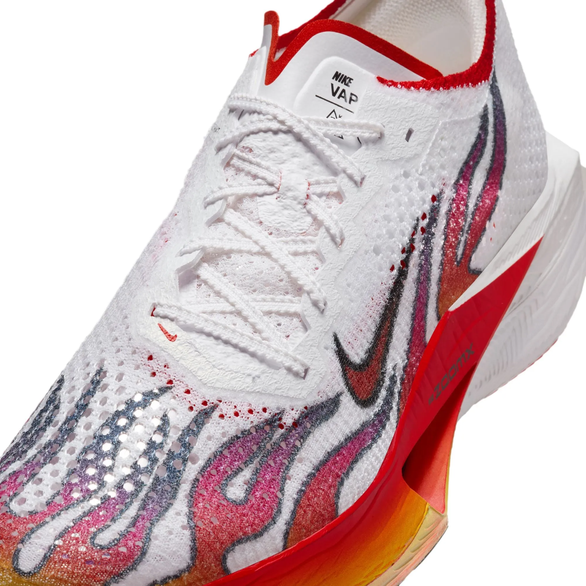 Nike Vaporfly 3 Men's Road Running Shoes - White/Black/University Red/Habanero Red