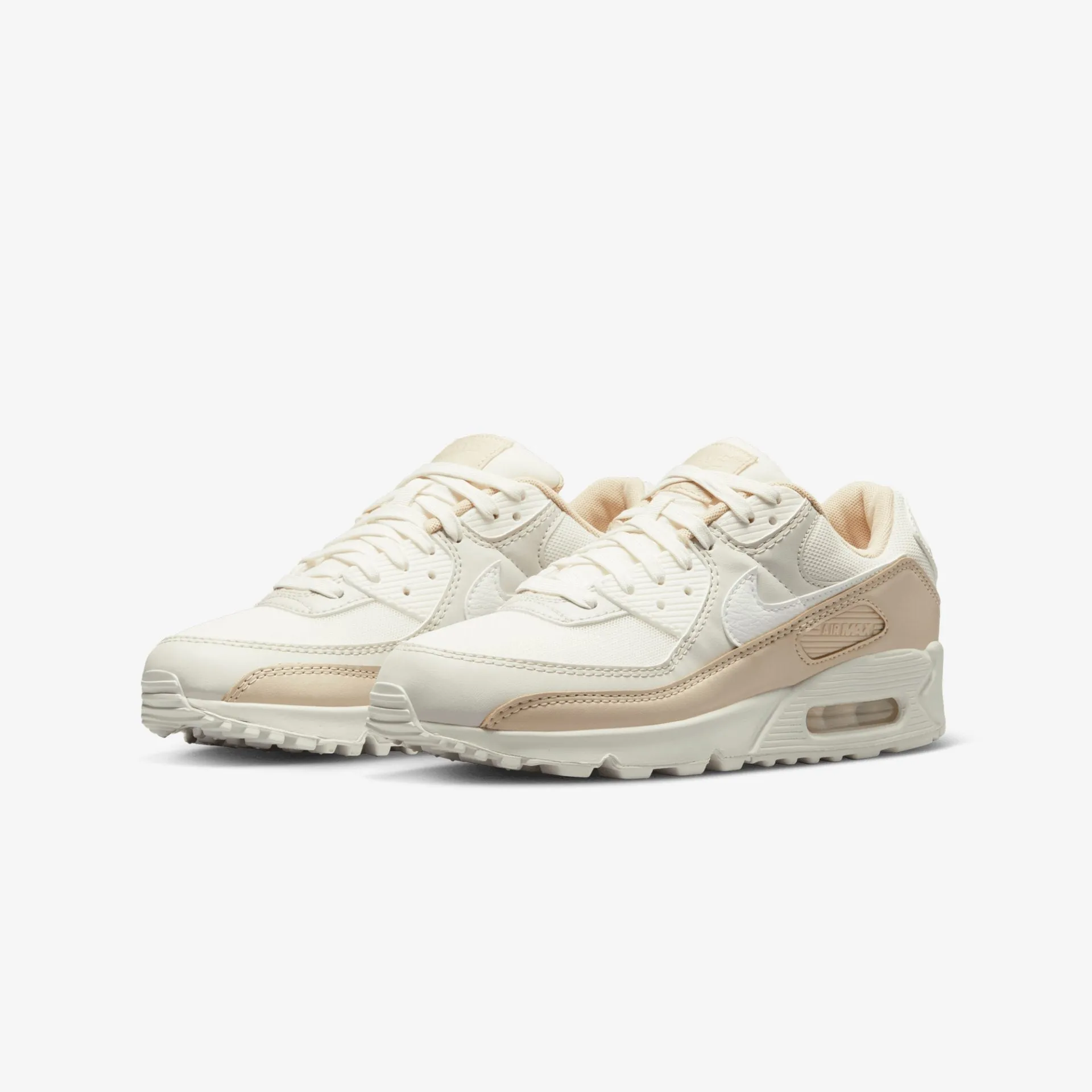 Nike | WMN'S AIR MAX 90  { PHANTOM/SUMMIT WHITE-SANDDRIFT