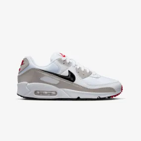 Nike | WMN'S AIR MAX 90  { WHITE/BLACK-LT IRON ORE