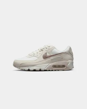 Nike Women's Nike Air Max 90 Sail/Pink Oxford