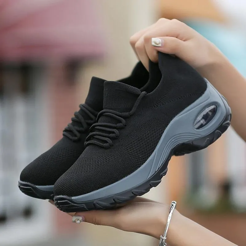 Orthopedic Walking Shoes Platform Sneakers for Women