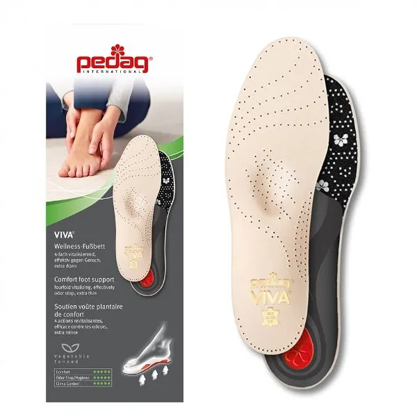 Pedag Viva Big Kids Orthotic Arch Support Insoles (Made in Germany)