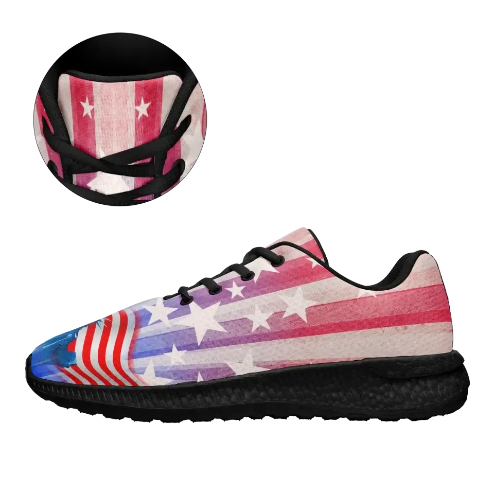 Personalized Flag Sneaker BFree, Lightweight Shoes for Men and Women, BF7-2-C0601