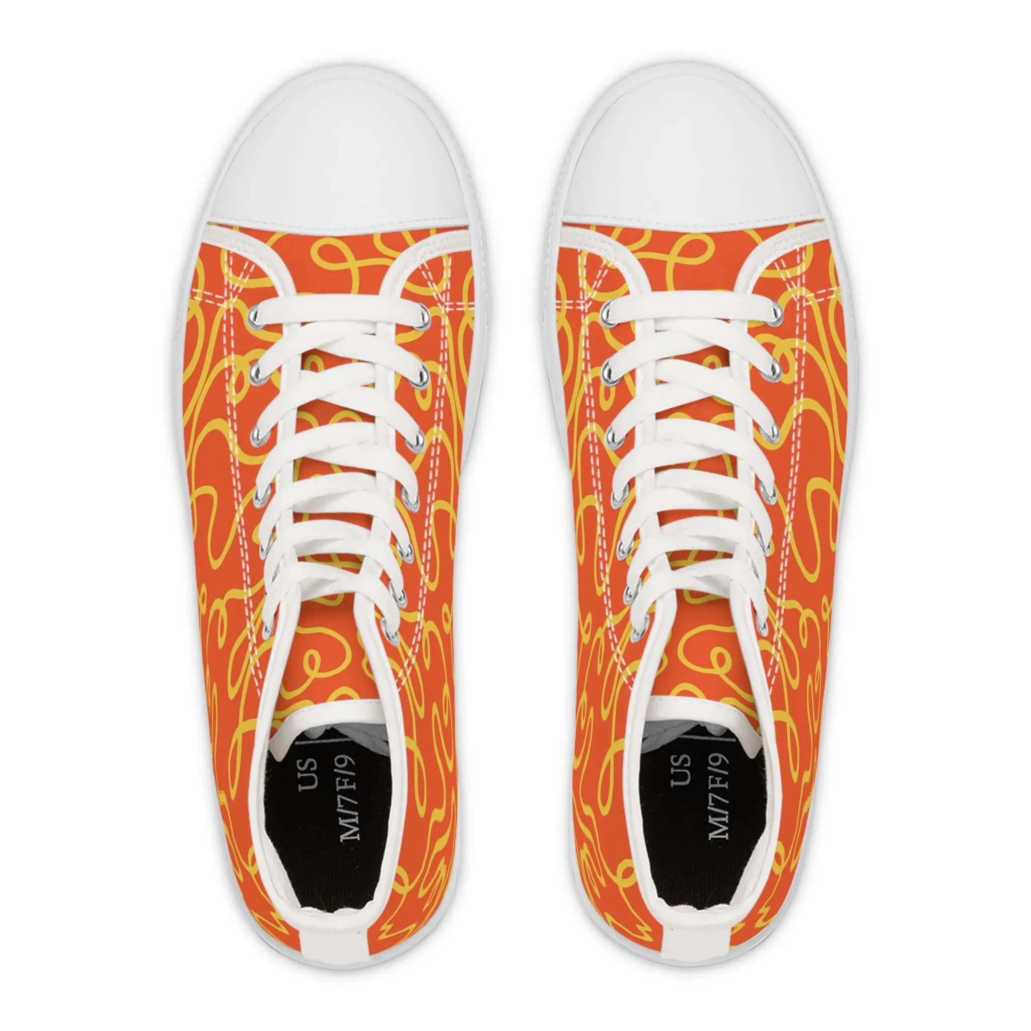 Ramen Noodle Women's High Top Sneakers