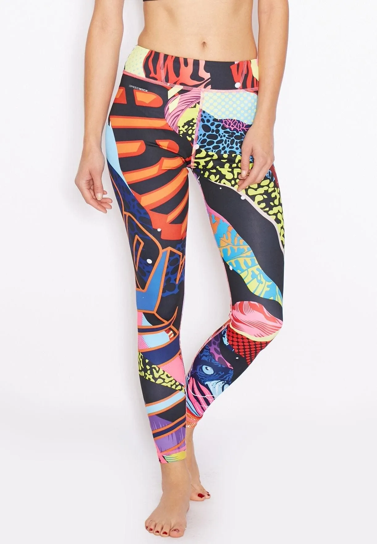 ReebokYoga Graffiti Tights