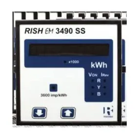 Rishabh AC Energy Meter EM 3490 SS