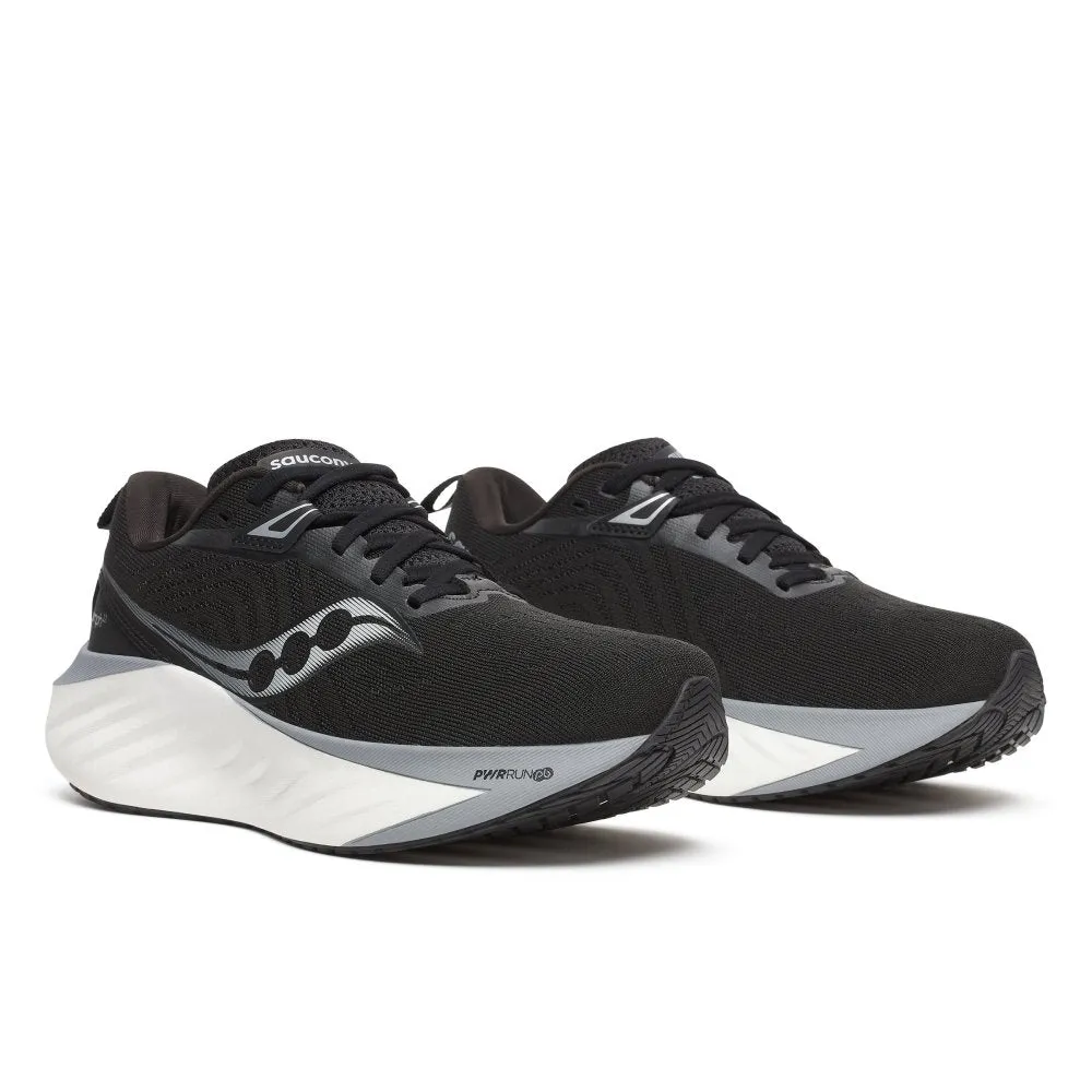 Saucony Women's Triumph 22 Wide - Black/White