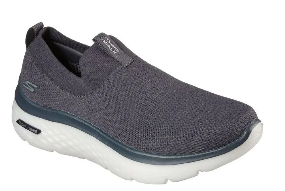 SKECHERS Mens GOwalk Hyper Burst Manchester Slip-On Running Shoe