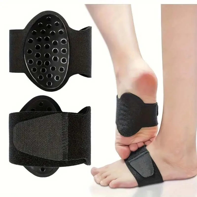 Supportive Insoles for Flat Feet - Shock Absorbing, Orthopedic Design