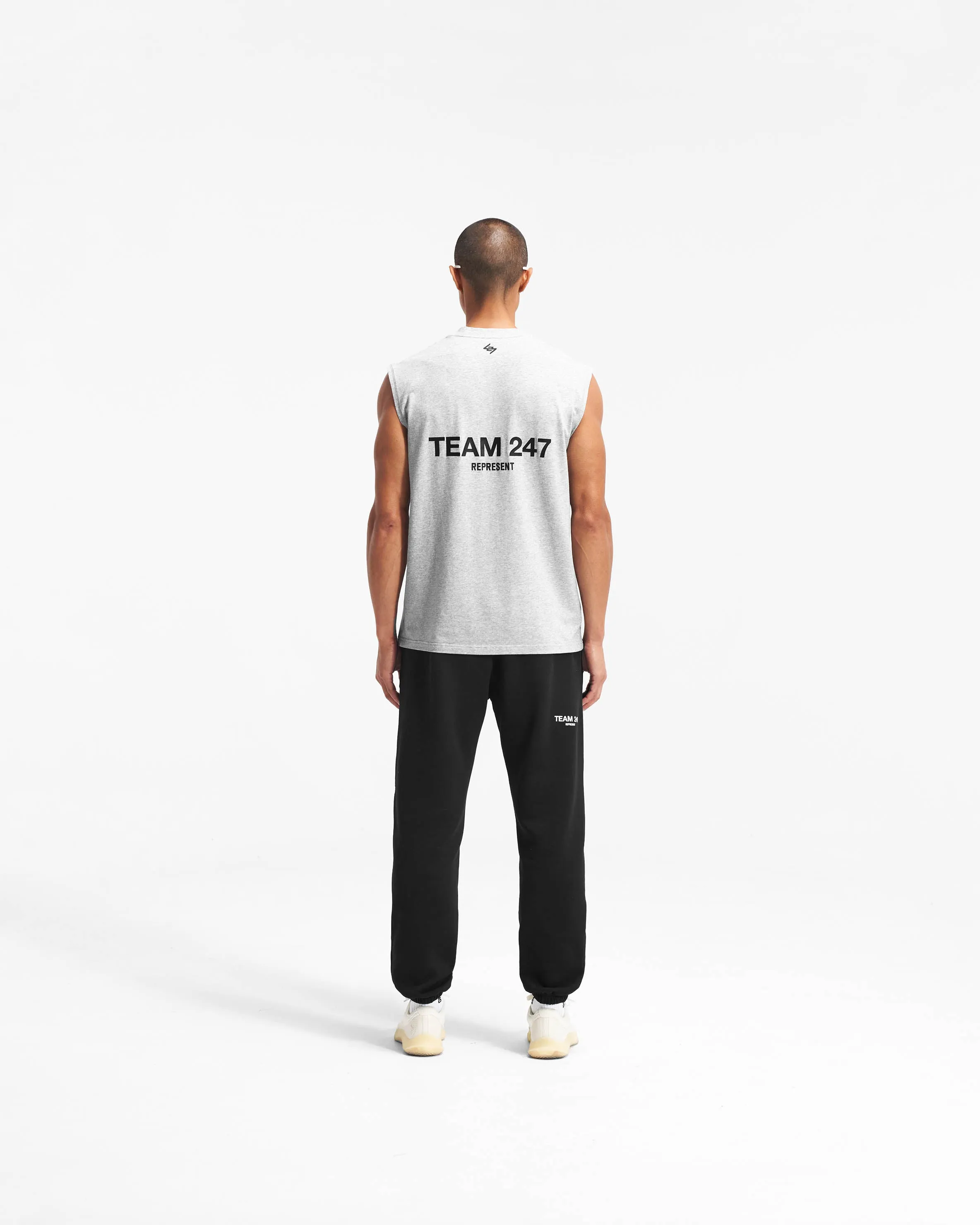 Team 247 Oversized Tank - Ash Grey