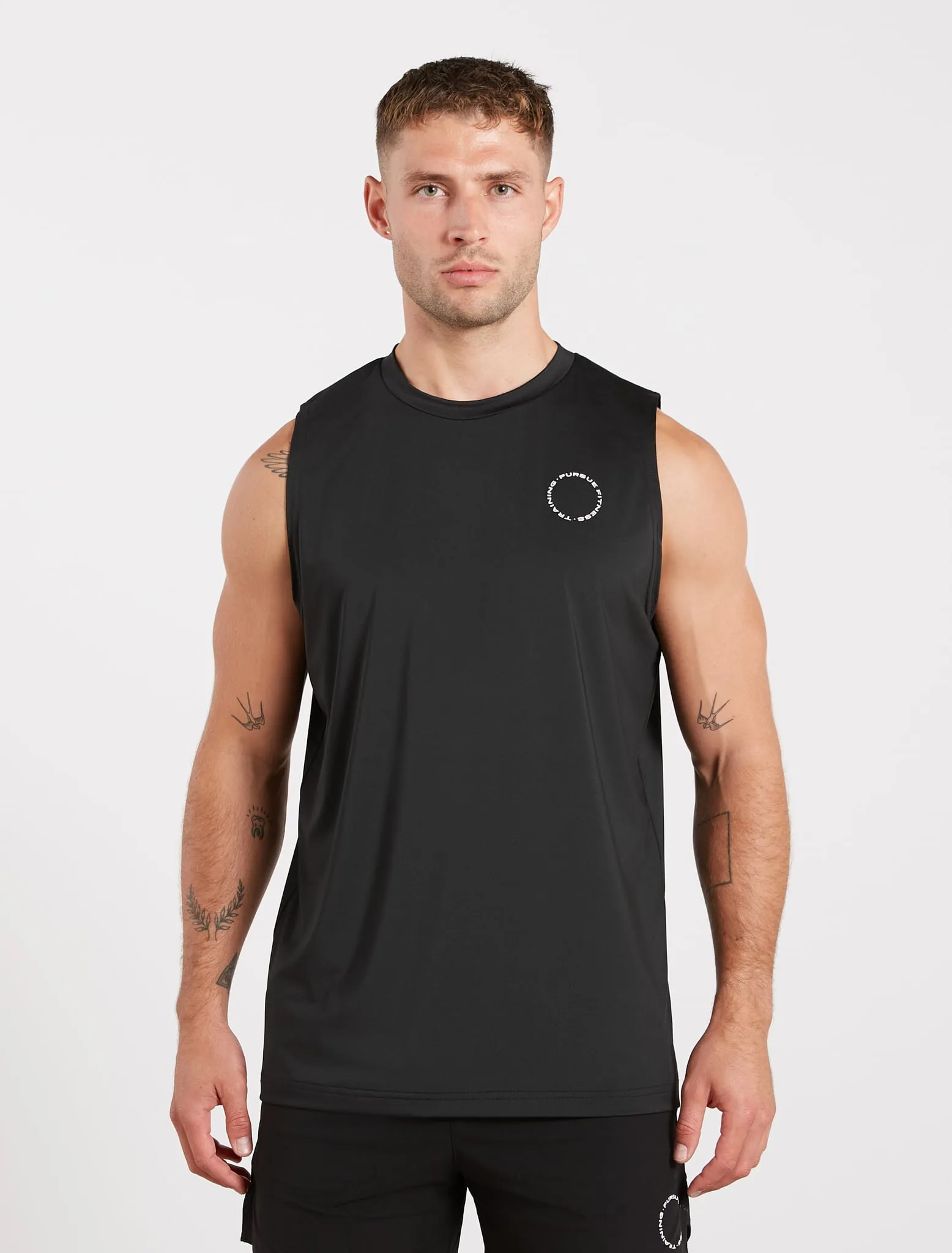 Training Club Relaxed Fit Tank - Black